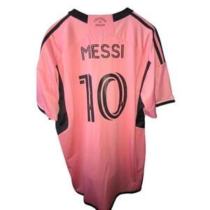 Adidas Messi #10 Jersey - Inter Miami Pink - Size XXL